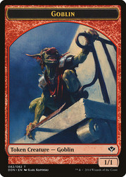 {Goblin Token}\nDuel Decks: Speed vs. Cunning\nSingle\nMagic The Gathering