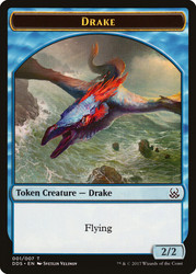 {Drake Token}\nDuel Decks: Mind vs. Might\nSingle\nMagic The Gathering