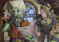 Terese Nielsen Lithograph - Invasion - Fact or Fiction [SUP-SCG-ART-LITHNEILSEN-FICTION]