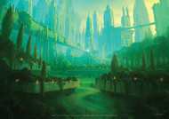 John Avon Lithograph - Return to Ravnica - Forest [SUP-SCG-ART-LITHRTR-FOREST]