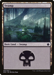 Swamp (#60)\nGame Night: 2019\nSingle\nMagic The Gathering