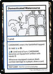 Domesticated Watercourse\nMystery Booster - Test Cards (Symbol)\nSingle\nMagic The Gathering