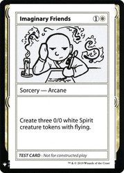 Imaginary Friends\nMystery Booster - Test Cards (Symbol)\nSingle\nMagic The Gathering