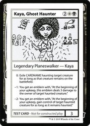 Kaya, Ghost Haunter\nMystery Booster - Test Cards (Symbol)\nSingle\nMagic The Gathering