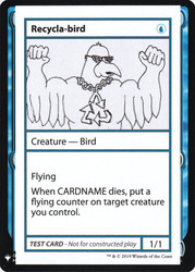 Recycla-bird\nMystery Booster - Test Cards (Symbol)\nSingle\nMagic The Gathering