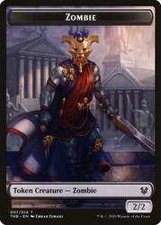 {Zombie Token}\nTheros Beyond Death\nSingle\nMagic The Gathering