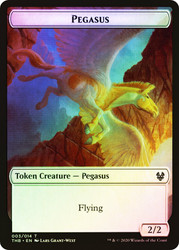{Pegasus Token} // {Satyr Token}\nTheros Beyond Death\nSingle\nMagic The Gathering