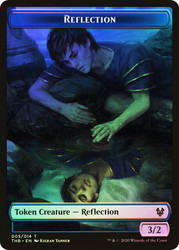 {Reflection Token} // {Satyr Token}\nTheros Beyond Death\nSingle\nMagic The Gathering