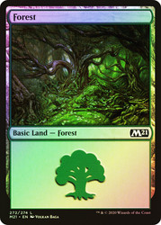 Forest (#272)\nCore Set 2021\nSingle\nMagic The Gathering