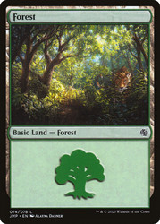 Forest (#74)\nJumpstart\nSingle\nMagic The Gathering