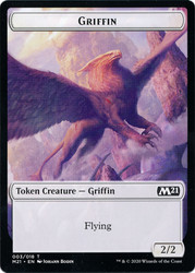 {Griffin Token}\nCore Set 2021\nSingle\nMagic The Gathering