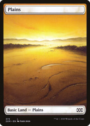 Plains (#373) (Full Art)\nDouble Masters\nSingle\nMagic The Gathering