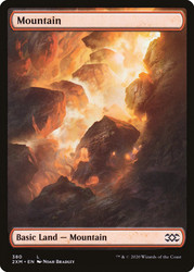 Mountain (#380) (Full Art)\nDouble Masters\nSingle\nMagic The Gathering