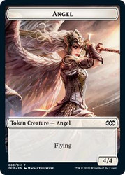 {Angel Token}\nDouble Masters\nSingle\nMagic The Gathering