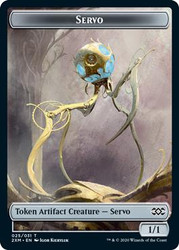 {Servo Token}\nDouble Masters\nSingle\nMagic The Gathering