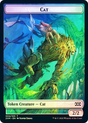 {Cat Token} // {Servo Token}\nDouble Masters\nSingle\nMagic The Gathering