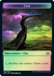 {Clue Token} // {Germ Token}\nDouble Masters\nSingle\nMagic The Gathering