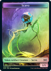 {Servo Token} // {Thopter Token} (#26)\nDouble Masters\nSingle\nMagic The Gathering