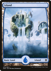 Island (#270) (Full Art)\nZendikar Rising\nSingle\nMagic The Gathering