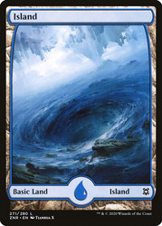 Island (#271) (Full Art)\nZendikar Rising\nSingle\nMagic The Gathering