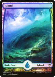 Island (#271) (Full Art)\nZendikar Rising\nSingle\nMagic The Gathering
