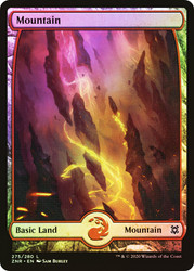 Mountain (#275) (Full Art)\nZendikar Rising\nSingle\nMagic The Gathering