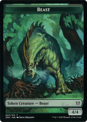 {Beast Token} // {Saproling Token}
Zendikar Rising Commander
Single
Magic: The Gathering