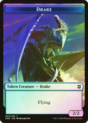 {Drake Token} // {Hydra Token}\nZendikar Rising\nSingle\nMagic The Gathering