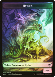 {Hydra Token} // {Illusion Token}\nZendikar Rising\nSingle\nMagic The Gathering