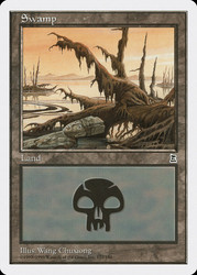 Swamp (#172)\nPortal: Three Kingdoms\nSingle\nMagic The Gathering