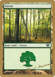 Forest (2003 Dave Humpherys) (8th Edition) (#349) (Not Tournament Legal)\nWorld Championship\nSingle\nMagic The Gathering