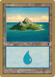 Island (2002 Raphael Levy) (Odyssey) (#337) (Not Tournament Legal)\nWorld Championship\nSingle\nMagic The Gathering