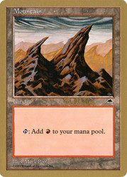 Mountain (1999 Mark Le Pine) (Tempest) (B) (Not Tournament Legal)\nWorld Championship\nSingle\nMagic The Gathering