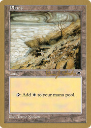 Plains (1998 Brian Hacker) (Tempest) (B) (Not Tournament Legal)\nWorld Championship\nSingle\nMagic The Gathering