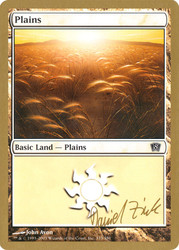Plains (2003 Daniel Zink) (8th Edition) (#333) (Not Tournament Legal)\nWorld Championship\nSingle\nMagic The Gathering