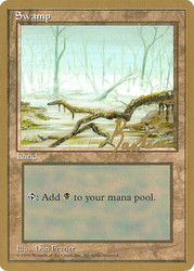 Swamp (1996 George Baxter) (4th Edition) (B)
World Championships
Single
Magic: The Gathering
