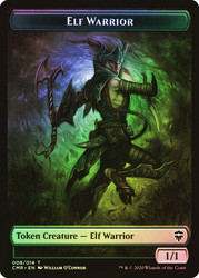 {Elf Warrior Token} // {The Monarch}\nCommander Legends\nSingle\nMagic The Gathering