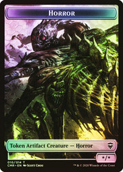 {Horror Token} // {Zombie Token}\nCommander Legends\nSingle\nMagic The Gathering