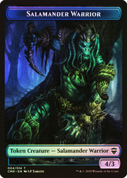 {Salamander Warrior Token} // {The Monarch}\nCommander Legends\nSingle\nMagic The Gathering