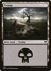 Swamp (#396)\nKaldheim\nSingle\nMagic The Gathering