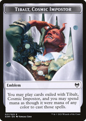 {Tibalt Emblem}\nKaldheim\nSingle\nMagic The Gathering