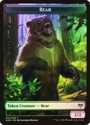 {Bear Token} // {Treasure Token}\nKaldheim\nSingle\nMagic The Gathering