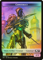 {Construct Token} // {Goblin Wizard Token}\nCore Set 2021\nSingle\nMagic The Gathering