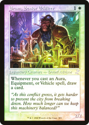 Sram, Senior Edificer (Retro Frame)\nTime Spiral Remastered - Timeshifted\nSingle\nMagic The Gathering