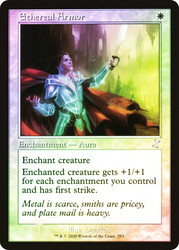 Ethereal Armor (Retro Frame)\nTime Spiral Remastered - Timeshifted\nSingle\nMagic The Gathering