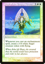 Sigil of the Empty Throne (Retro Frame)\nTime Spiral Remastered - Timeshifted\nSingle\nMagic The Gathering