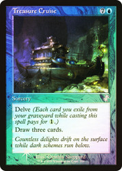 Treasure Cruise (Retro Frame)\nTime Spiral Remastered - Timeshifted\nSingle\nMagic The Gathering