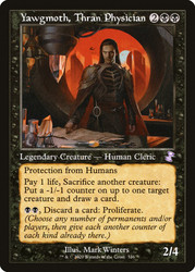 Yawgmoth, Thran Physician (Retro Frame)\nTime Spiral Remastered - Timeshifted\nSingle\nMagic The Gathering