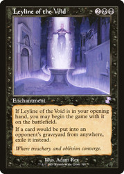 Leyline of the Void (Retro Frame)\nTime Spiral Remastered - Timeshifted\nSingle\nMagic The Gathering