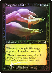 Sanguine Bond (Retro Frame)\nTime Spiral Remastered - Timeshifted\nSingle\nMagic The Gathering